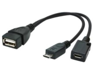 Gembird Kabel USB 2.0 - micro USB 15cm OTG - 339019 - zdjęcie 1